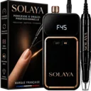 Coffret SOLAYA PrecisionCore™ — ponceuse à ongles professionnelle 45 000 tr/min, marque française